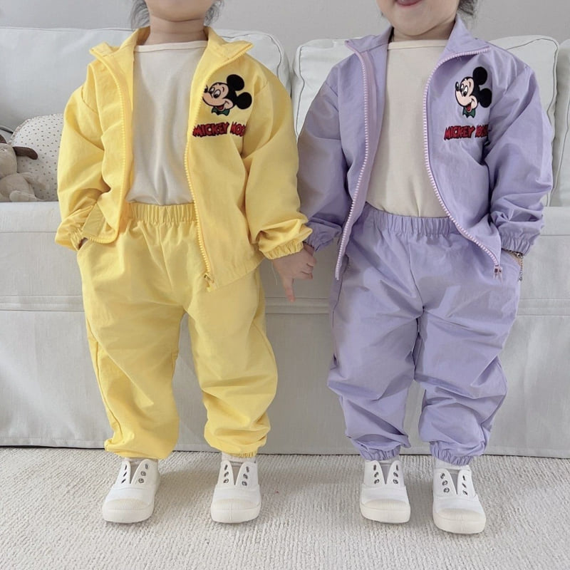Moran - Korean Children Fashion - #minifashionista - Retro 3-Piece Set