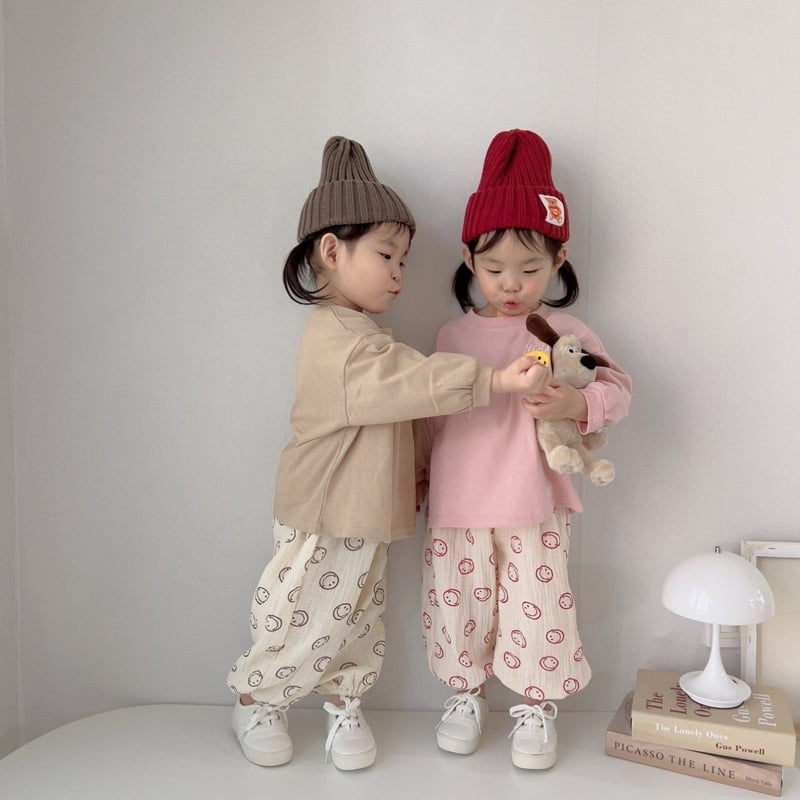 Moran - Korean Children Fashion - #minifashionista - Smile Pants - 10