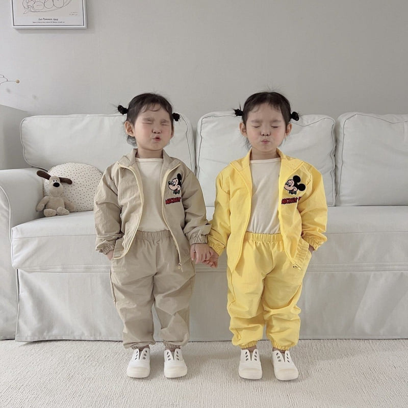 Moran - Korean Children Fashion - #prettylittlegirls - Retro 3-Piece Set - 2