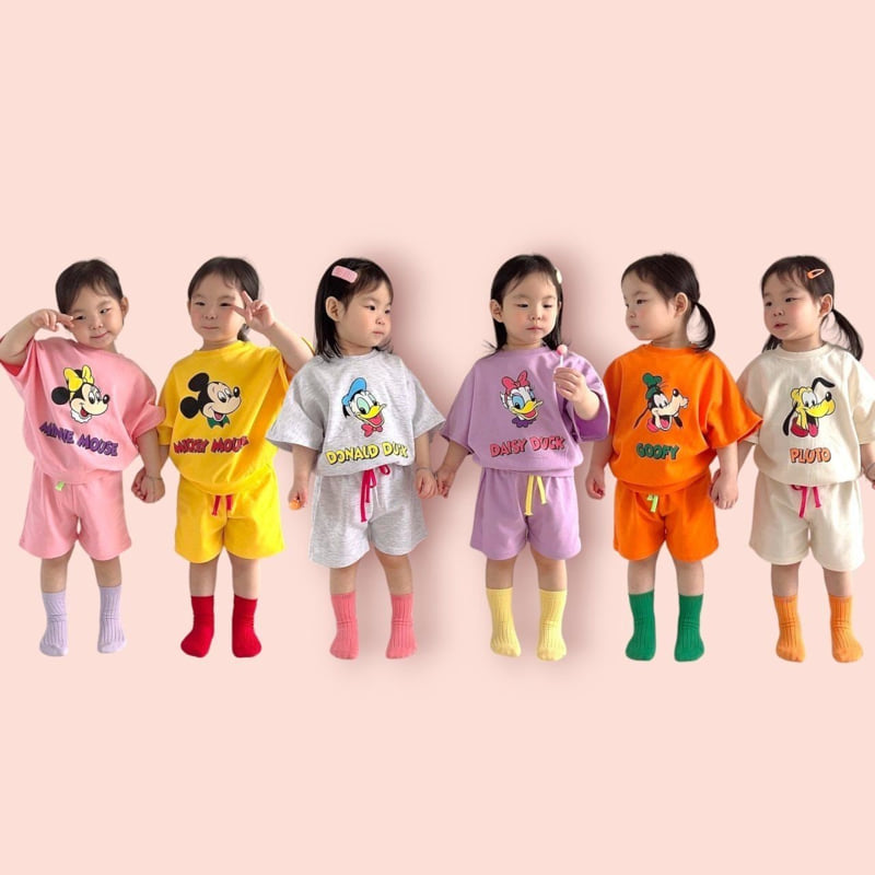 Moran - Korean Children Fashion - #prettylittlegirls - Retro D Set