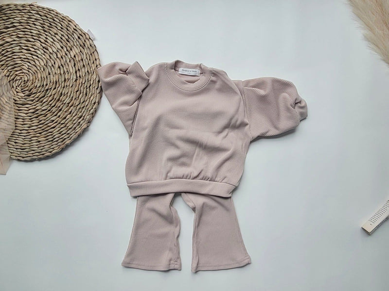 Moran - Korean Children Fashion - #prettylittlegirls - Macaron Bootcut Set - 9