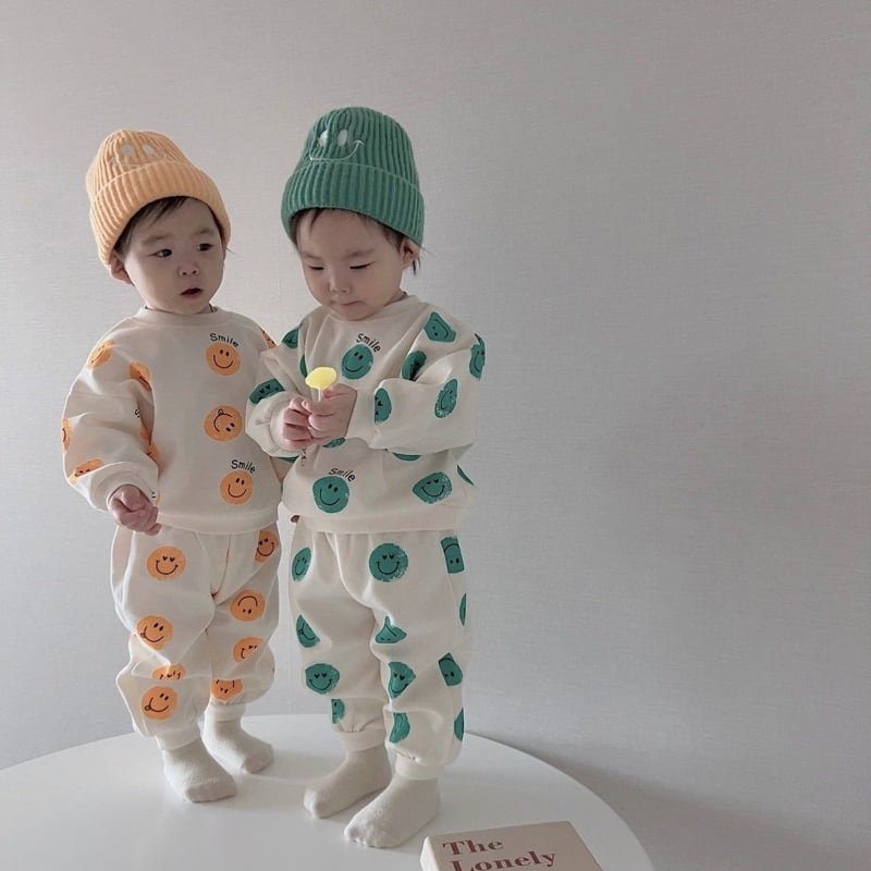 Moran - Korean Children Fashion - #prettylittlegirls - Vintage Smile Set - 2