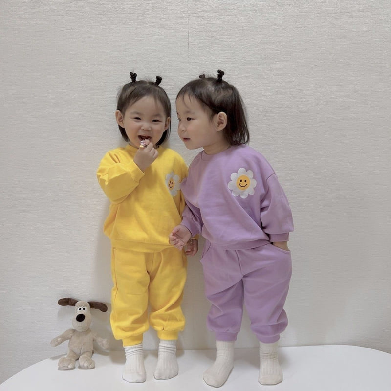 Moran - Korean Children Fashion - #stylishchildhood - Daisy Smile Set
