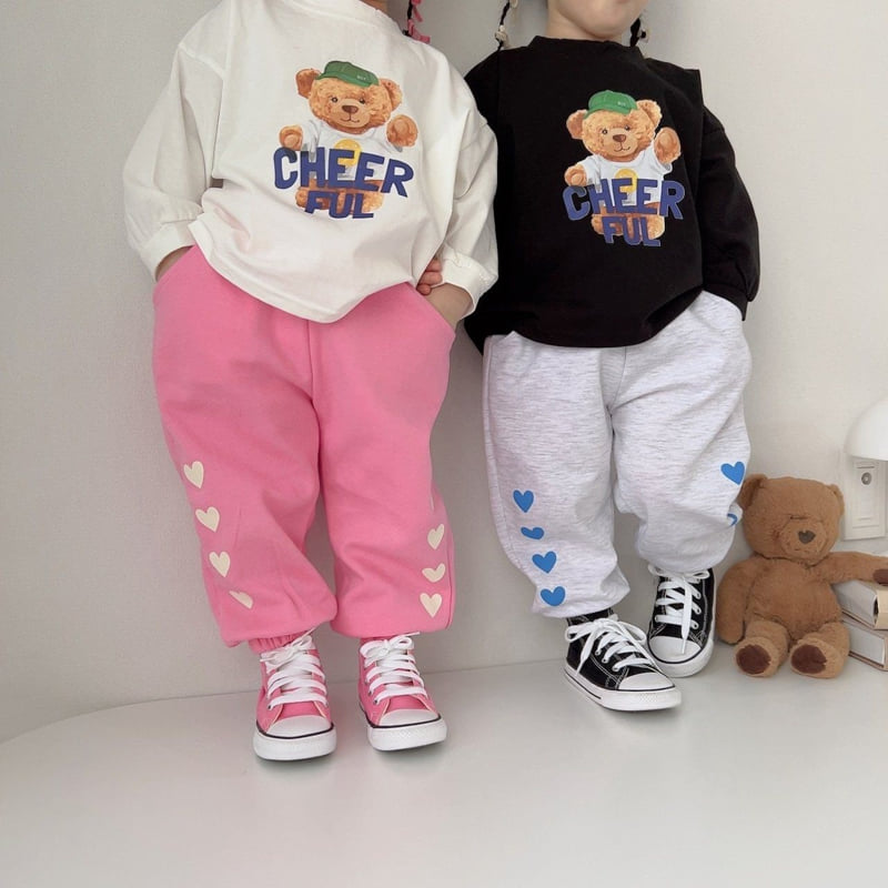 Moran - Korean Children Fashion - #stylishchildhood - Bear Tee - 8