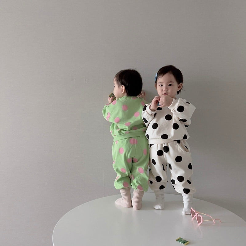 Moran - Korean Children Fashion - #todddlerfashion - Bubble Set - 3