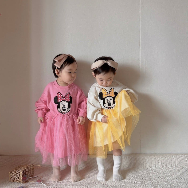 Moran - Korean Children Fashion - #todddlerfashion - Mini Tulle One-piece - 2