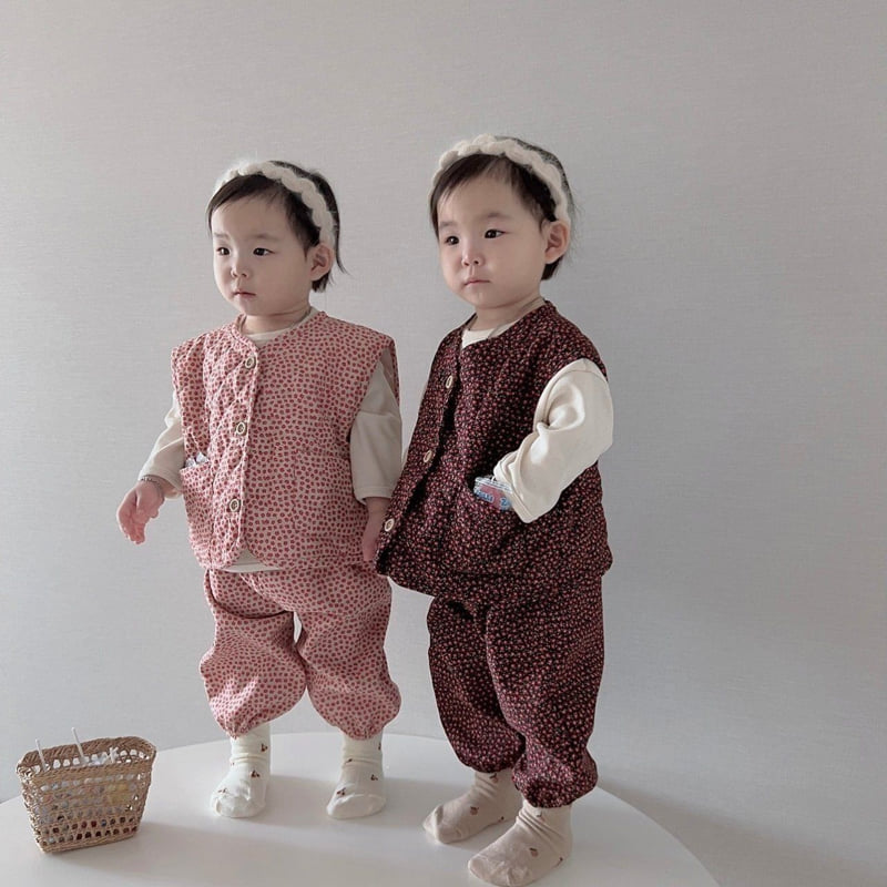 Moran - Korean Children Fashion - #todddlerfashion - Full of Flowers Set - 10