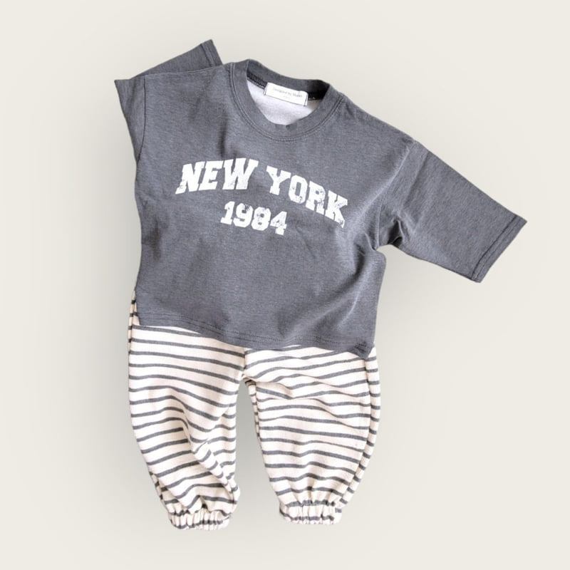 Moran - Korean Children Fashion - #todddlerfashion - New York Tee - 8
