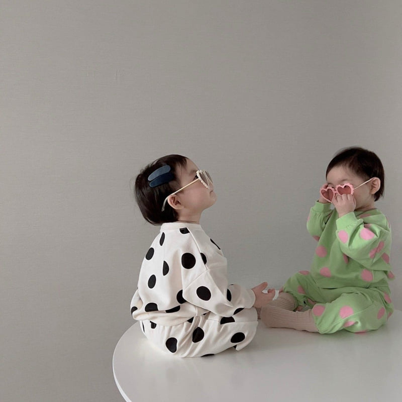 Moran - Korean Children Fashion - #todddlerfashion - Bubble Set - 4