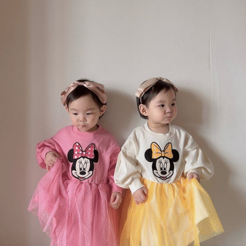 Moran - Korean Children Fashion - #toddlerclothing - Mini Tulle One-piece - 3