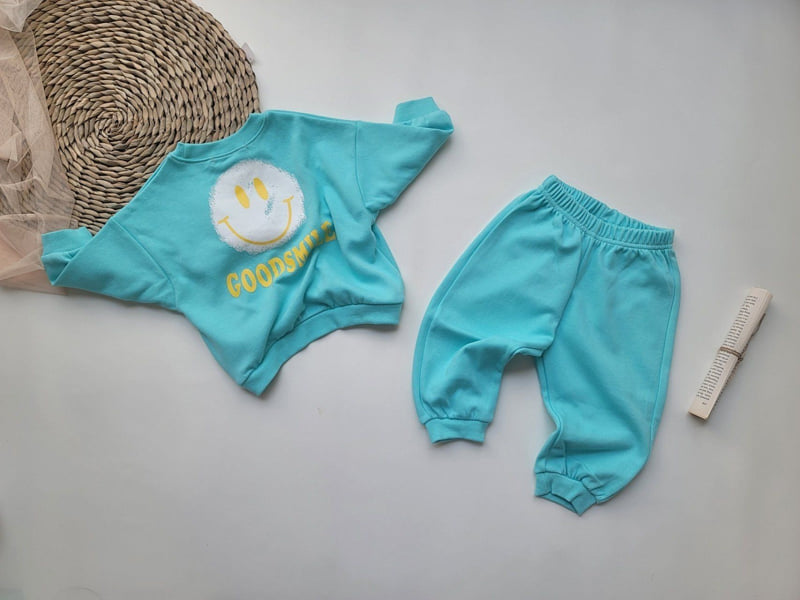 Moran - Korean Children Fashion - #toddlerclothing - Good Smile Set - 12