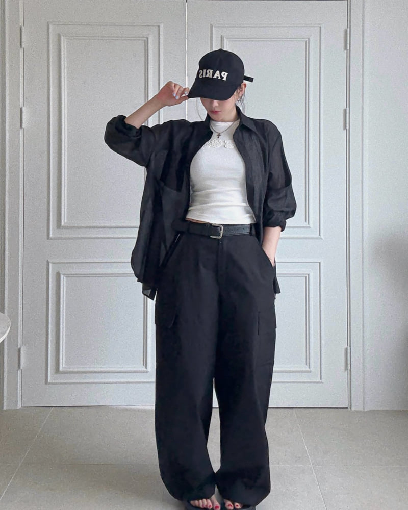 Moran Women - Korean Women Fashion - #momslook - Ob Pocket Wide Pants - 11
