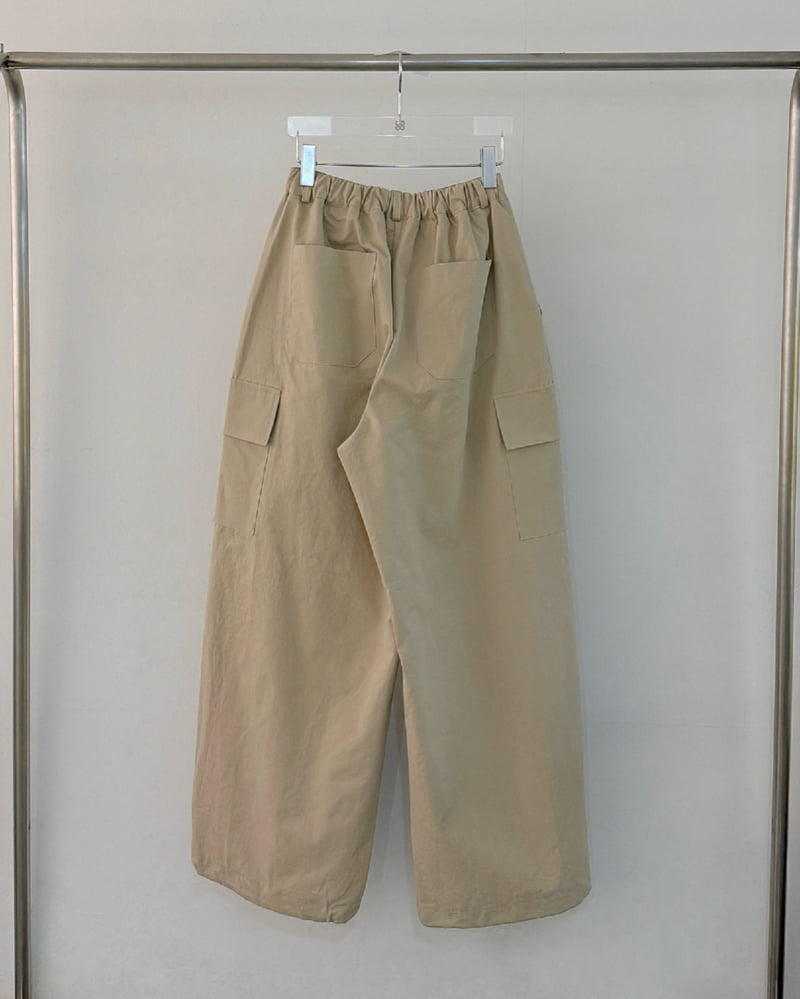 Moran Women - Korean Women Fashion - #momslook - Ob Pocket Wide Pants - 3