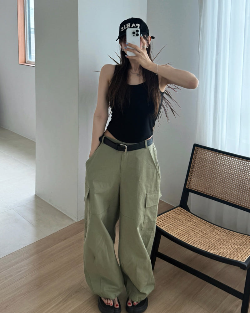 Moran Women - Korean Women Fashion - #momslook - Ob Pocket Wide Pants - 7