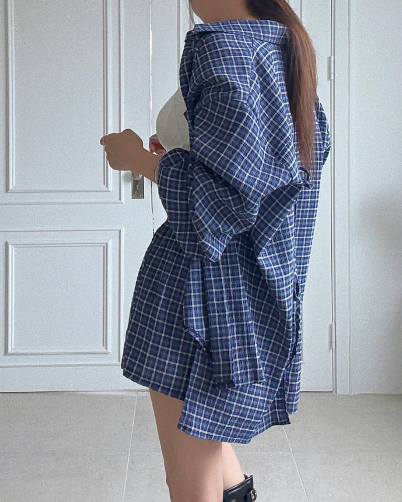 Moran Women - Korean Women Fashion - #momslook - From Check Half Pants - 12