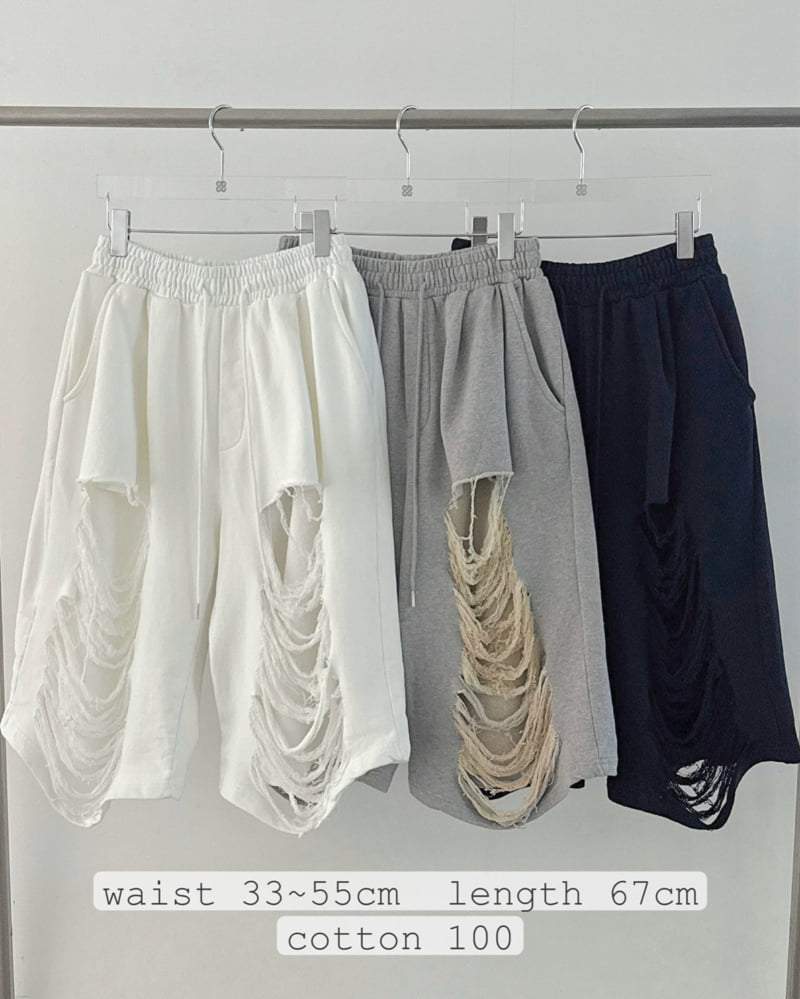 Moran Women - Korean Women Fashion - #momslook - Jenny Vintage Bermuda Pants