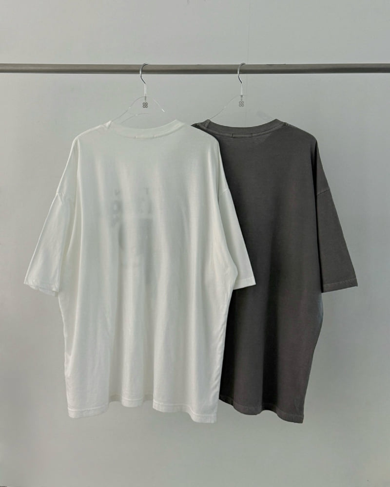 Moran Women - Korean Women Fashion - #momslook - Seal Pig Short Sleeve Tee - 2