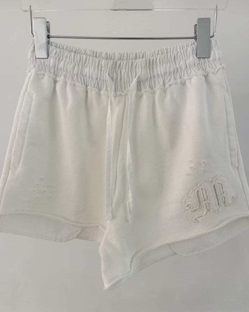 Moran Women - Korean Women Fashion - #momslook - M Patch Pig Shorts - 12