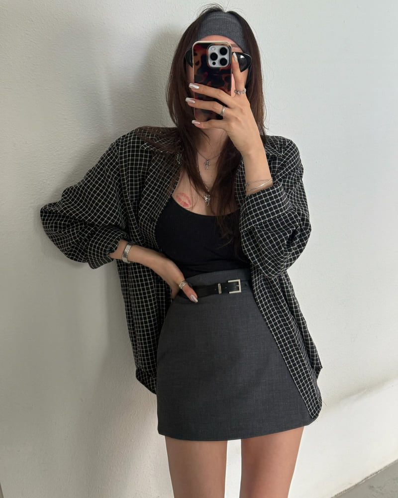 Moran Women - Korean Women Fashion - #momslook - Grooming Belt Skirt - 11