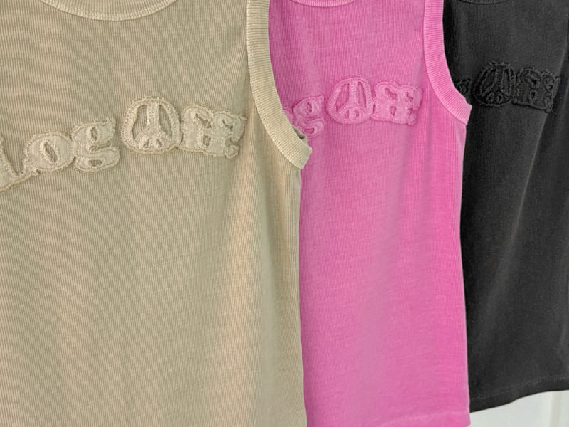 Moran Women - Korean Women Fashion - #pursuepretty - Log Off Pig Sleeveless - 5