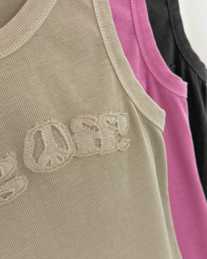 Moran Women - Korean Women Fashion - #restrostyle - Log Off Pig Sleeveless - 6
