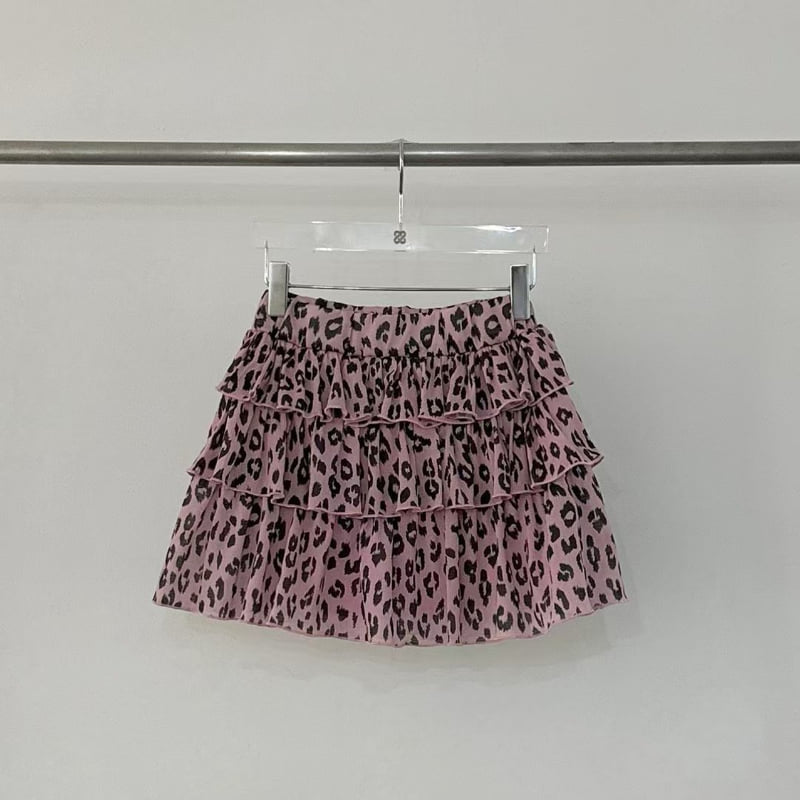 Moran Women - Korean Women Fashion - #restrostyle - Leo Tiered Skirt - 4