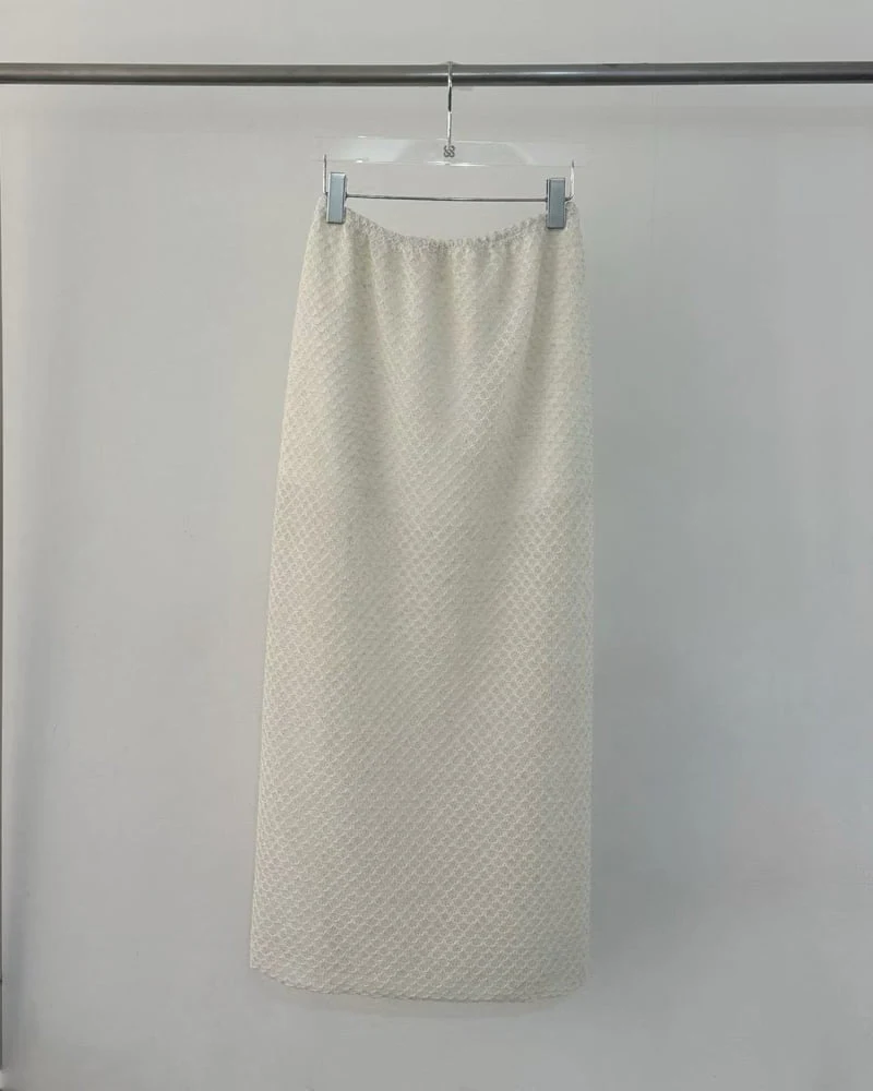 Moran Women - Korean Women Fashion - #romanticstyle - Net Lace Skirt - 3