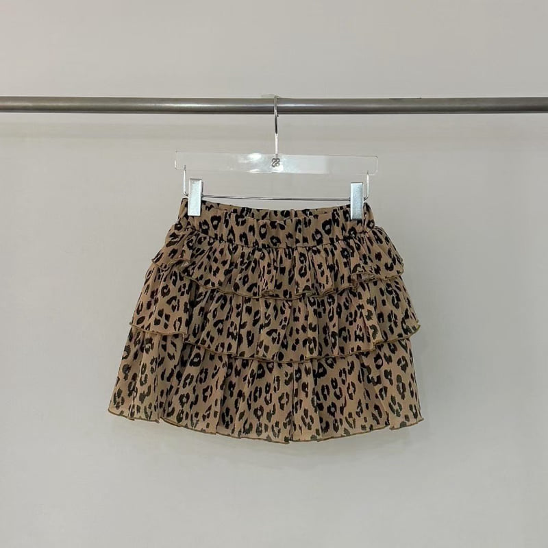 Moran Women - Korean Women Fashion - #shopsmall - Leo Tiered Skirt - 5