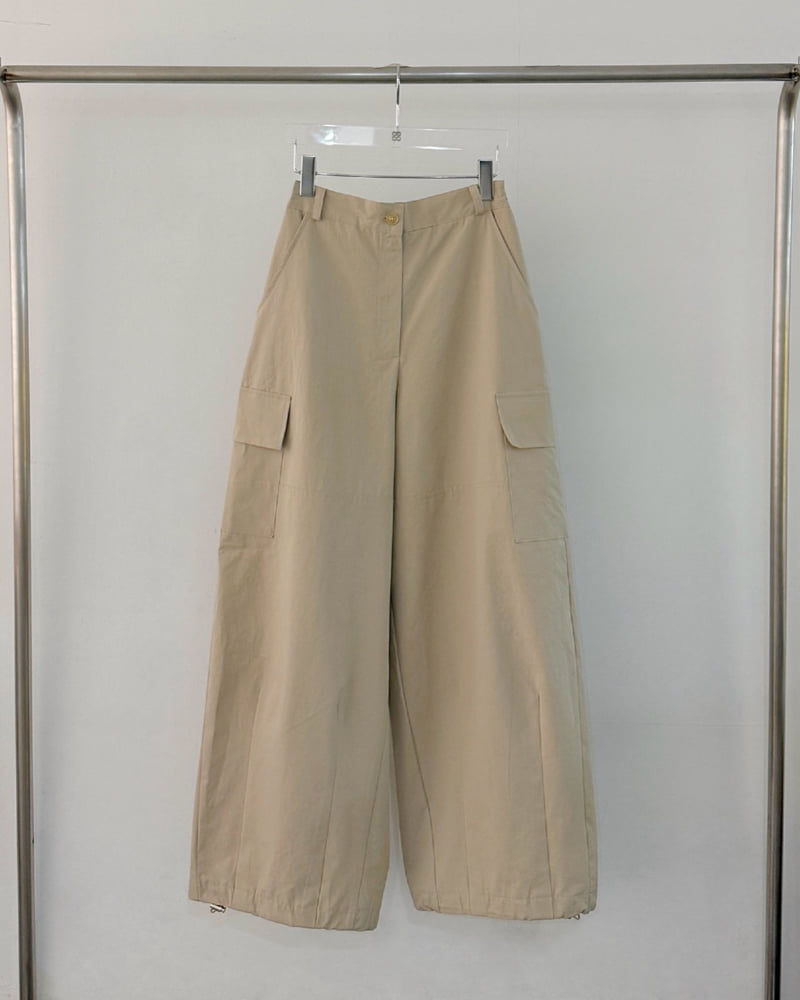Moran Women - Korean Women Fashion - #thelittlethings - Ob Pocket Wide Pants - 2
