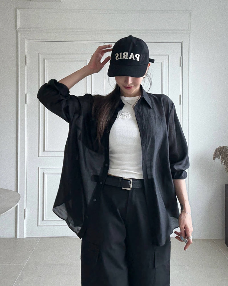 Moran Women - Korean Women Fashion - #womensfashion - Glow Tencel Shirt - 11