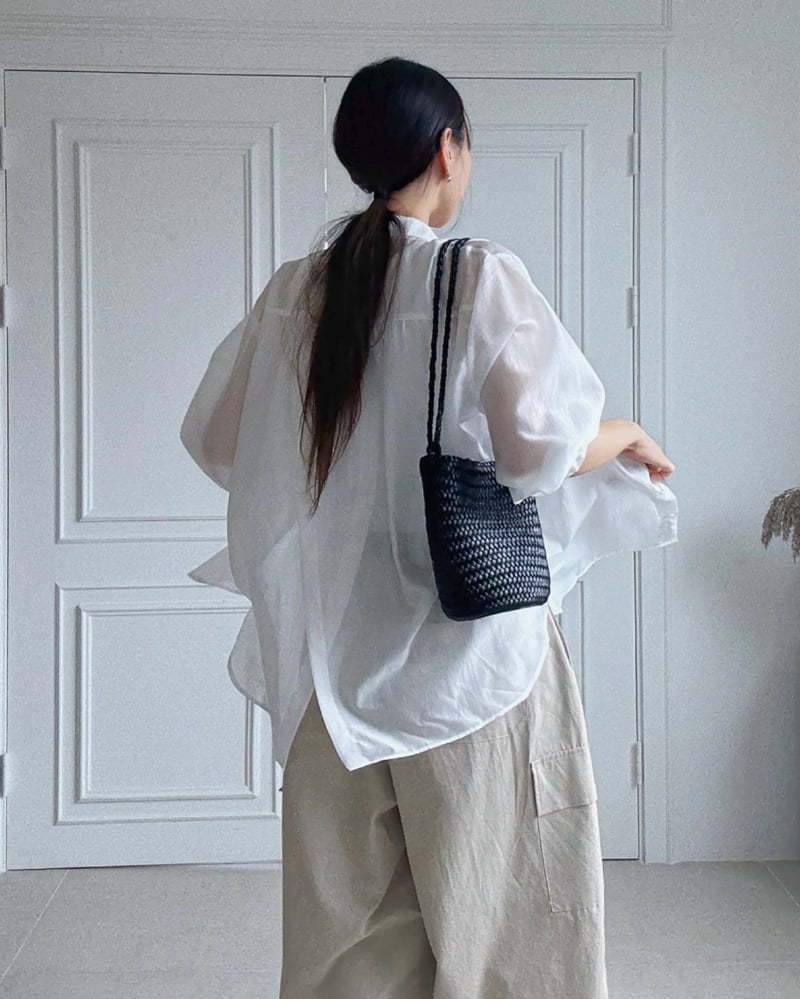 Moran Women - Korean Women Fashion - #womensfashion - Glow Tencel Shirt - 7
