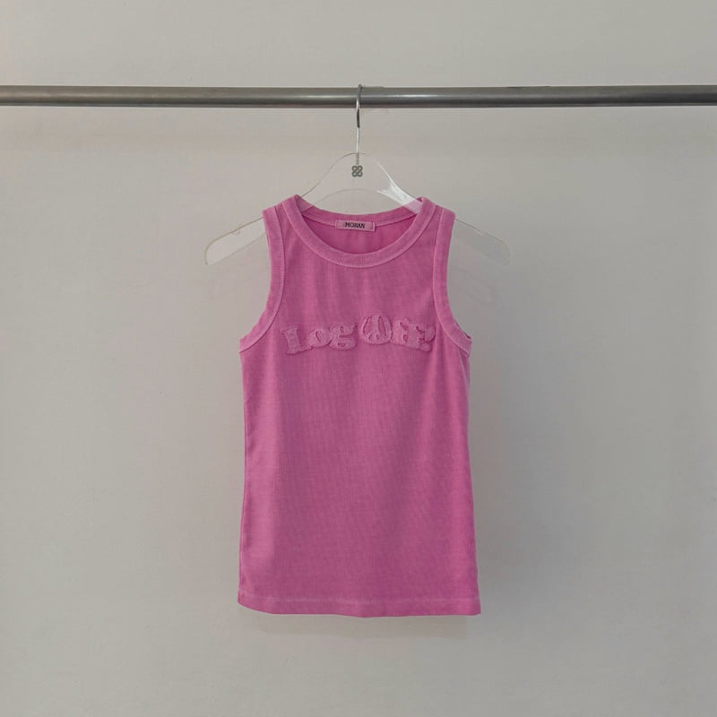 Moran Women - Korean Women Fashion - #womensfashion - Log Off Pig Sleeveless - 2