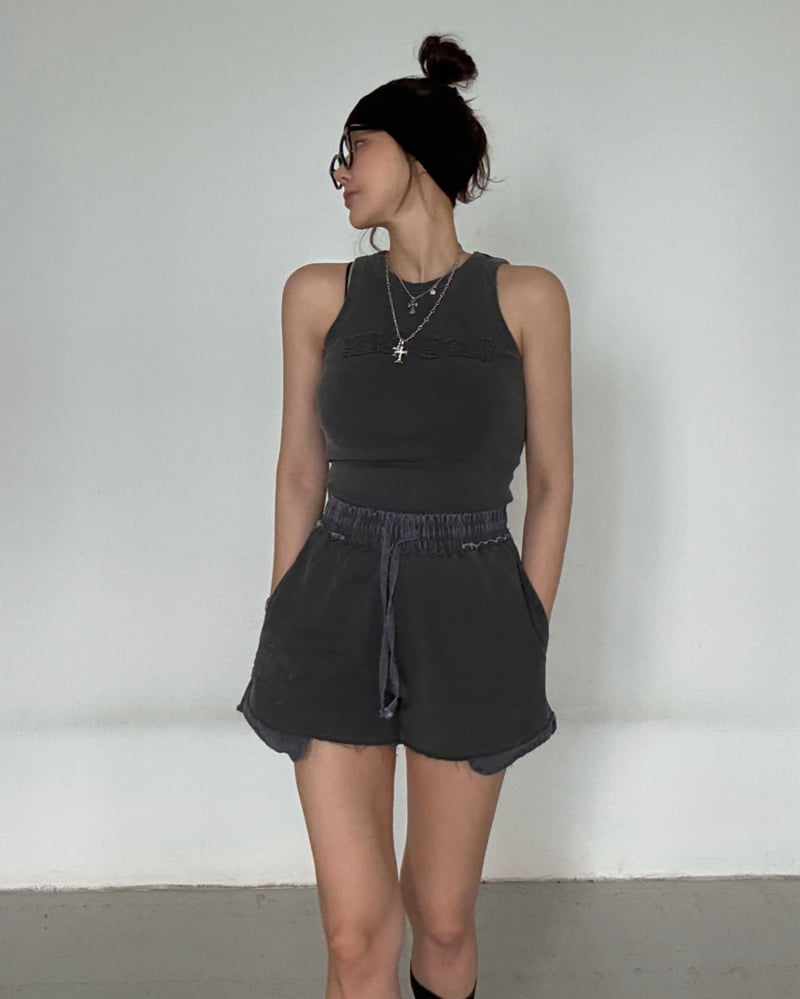 Moran Women - Korean Women Fashion - #womensfashion - M Patch Pig Shorts - 11
