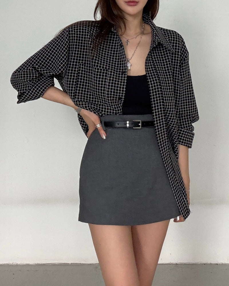 Moran Women - Korean Women Fashion - #womensfashion - Grooming Belt Skirt - 10