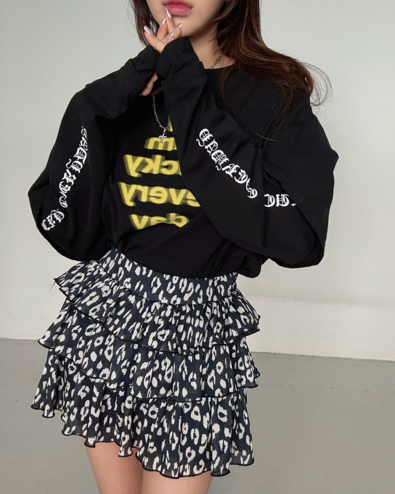 Moran Women - Korean Women Fashion - #womensfashion - Leo Tiered Skirt - 9