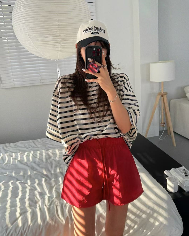 Moran Women - Korean Women Fashion - #womensfashion - Milky Way Short Pants - 6