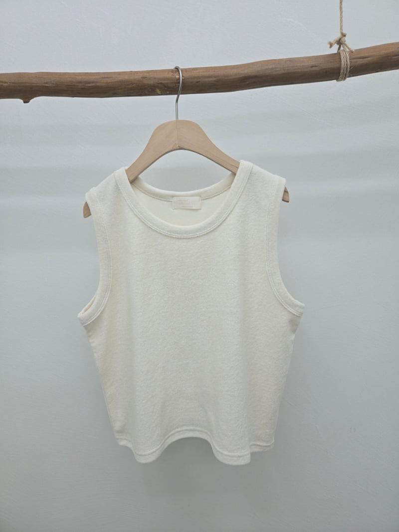 Most - Korean Women Fashion - #restrostyle - Terry Sleeveless - 2