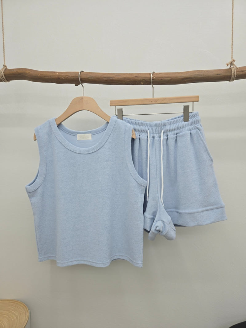 Most - Korean Women Fashion - #shopsmall - Terry Half Pants - 5