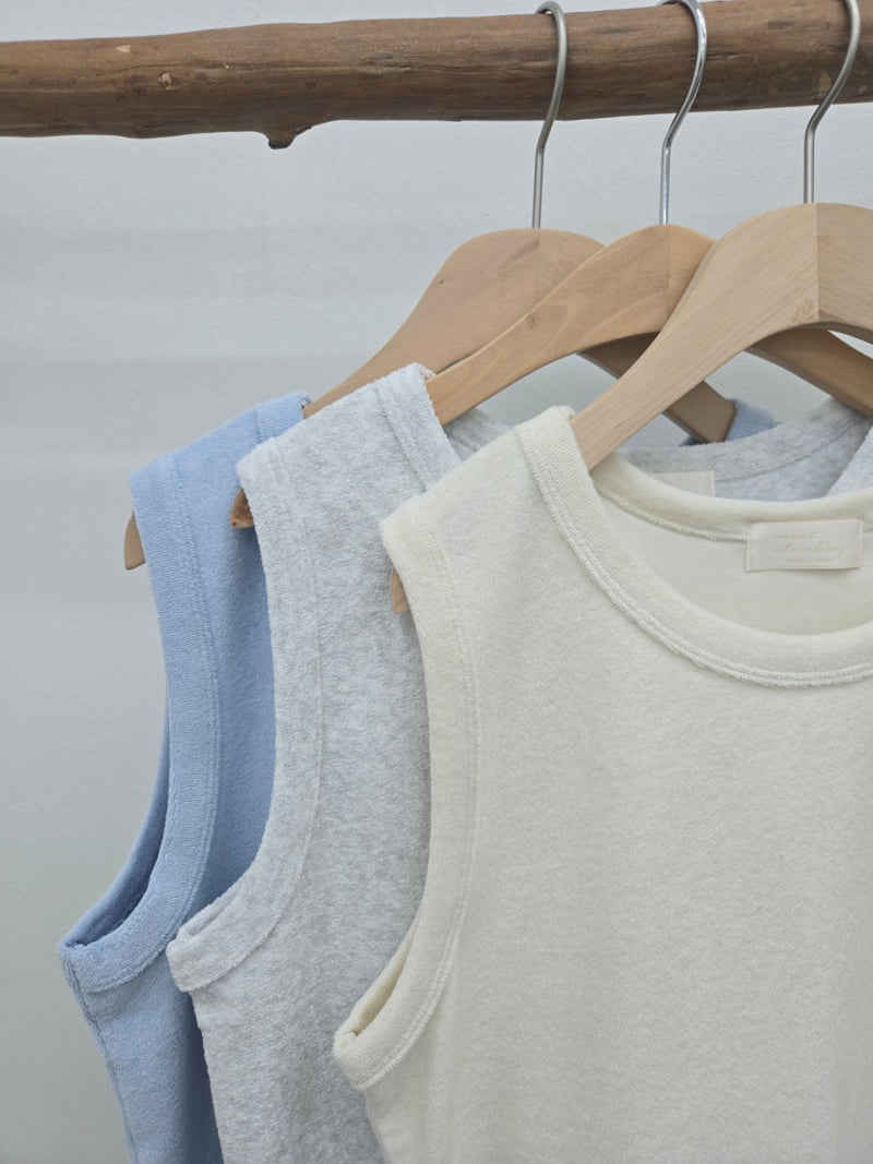 Most - Korean Women Fashion - #thatsdarling - Terry Sleeveless - 5