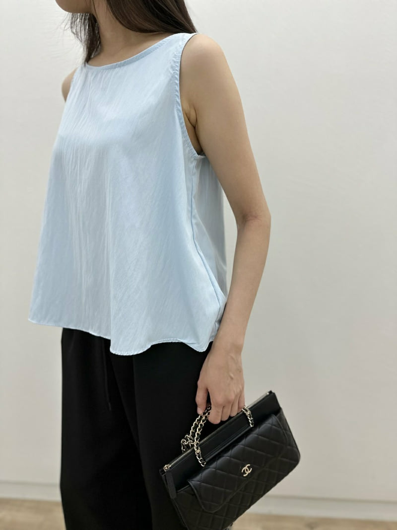 Most - Korean Women Fashion - #vintagekidsstyle - Heyna Sleeveless Blouse - 2