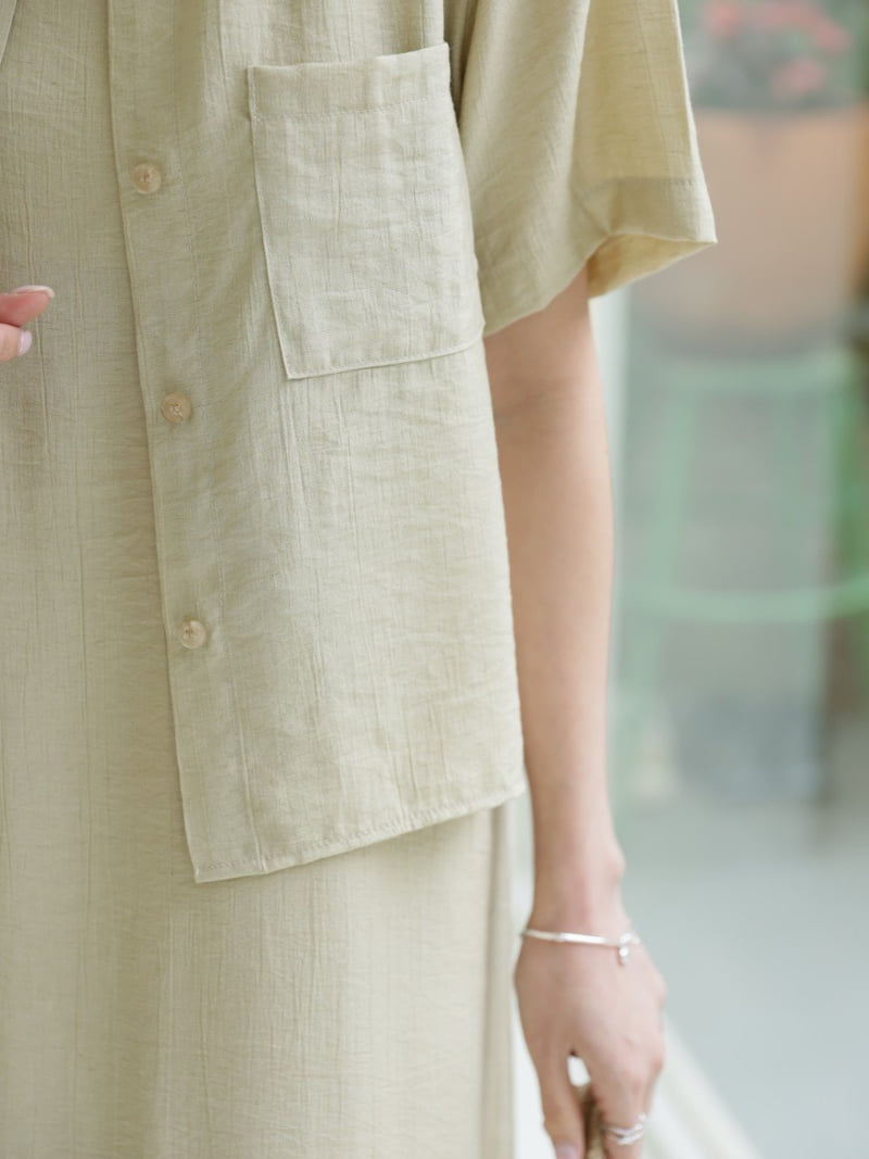 Mu - Korean Women Fashion - #momslook - The Linen Set - 10