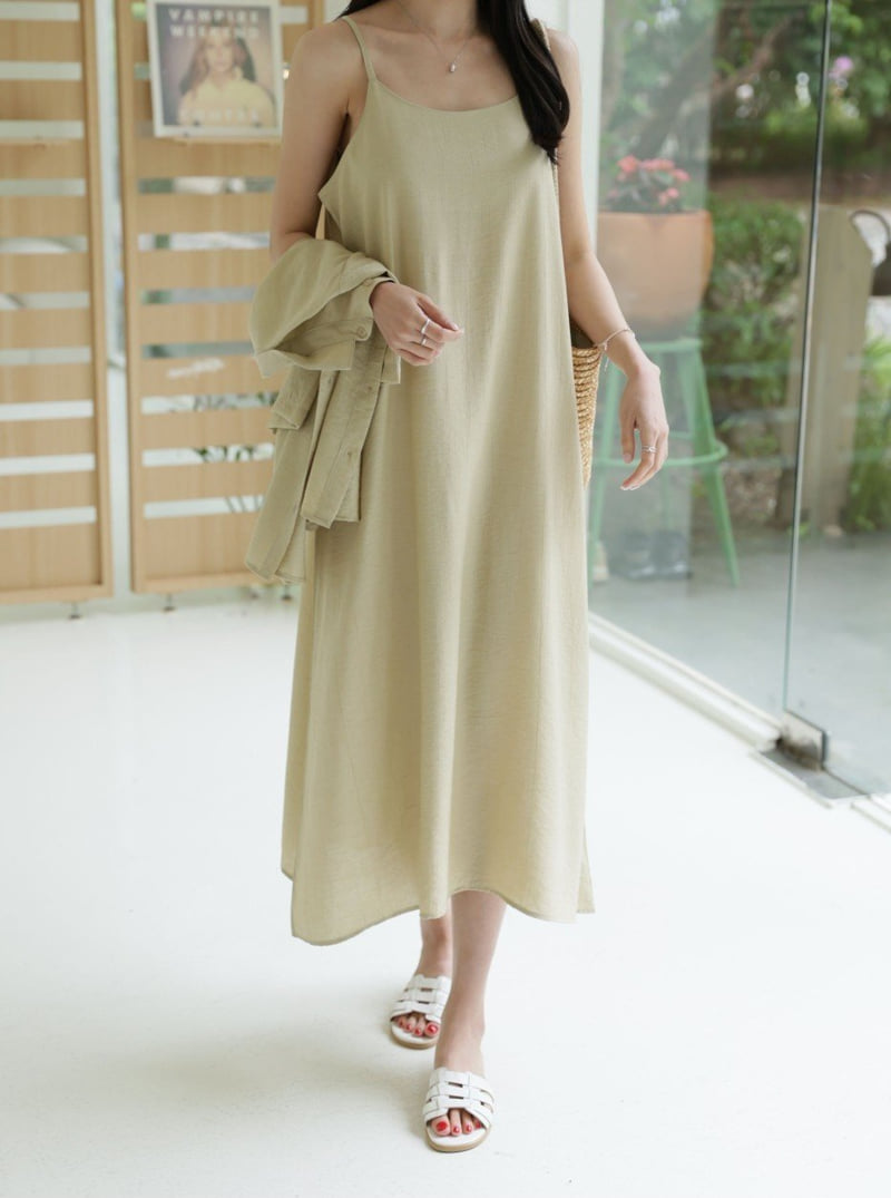 Mu - Korean Women Fashion - #momslook - The Linen Set - 2