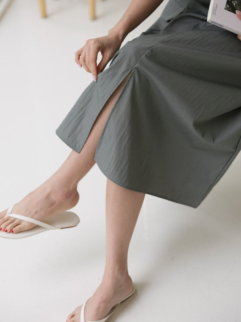 Mu - Korean Women Fashion - #momslook - Roll One-piece - 7