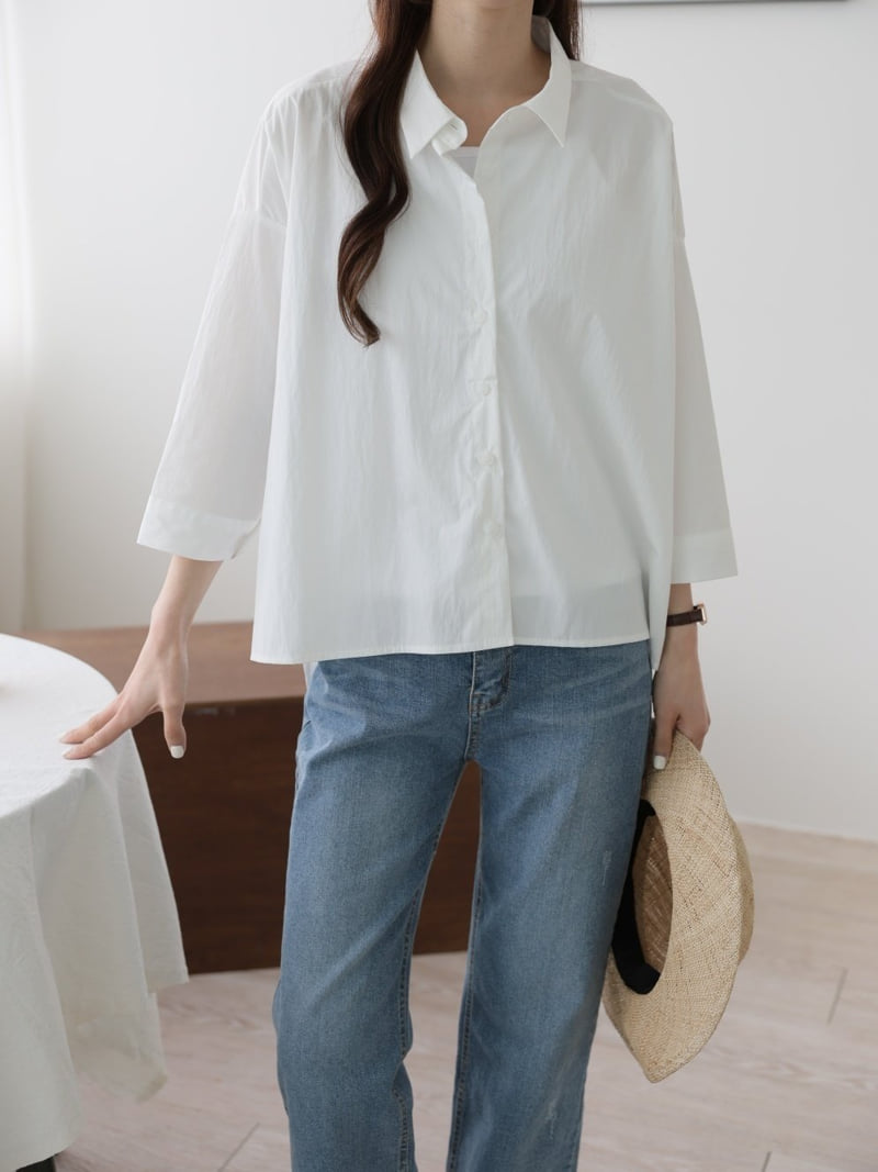 Mu - Korean Women Fashion - #womensfashion - Sunny Blouse Shirt - 4