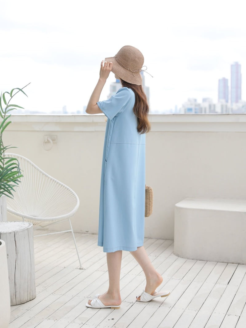 Mu - Korean Women Fashion - #momslook - Free One-piece - 11