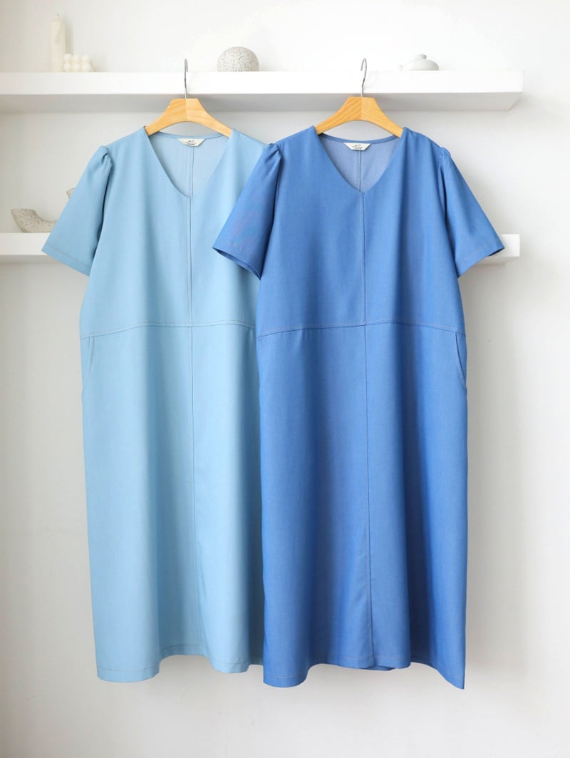 Mu - Korean Women Fashion - #momslook - Free One-piece - 6