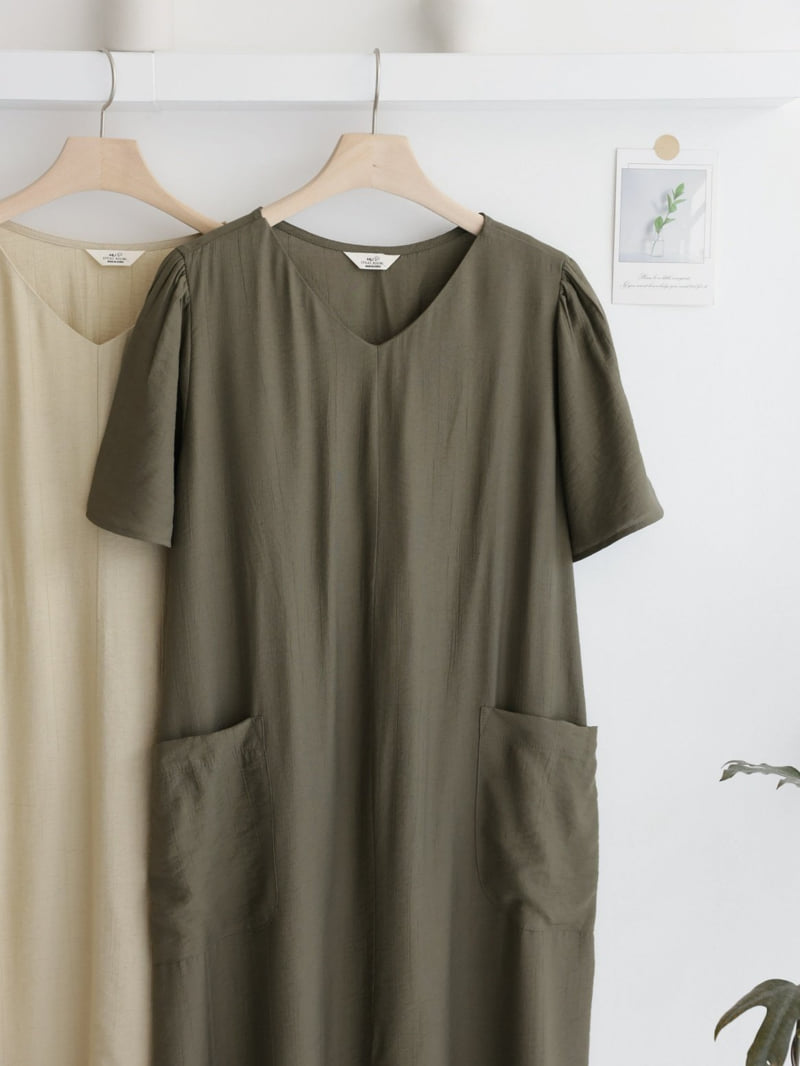 Mu - Korean Women Fashion - #womensfashion - Dongmi Linen One-piece - 4