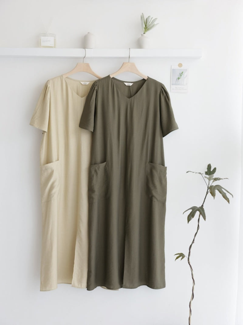 Mu - Korean Women Fashion - #momslook - Dongmi Linen One-piece - 7