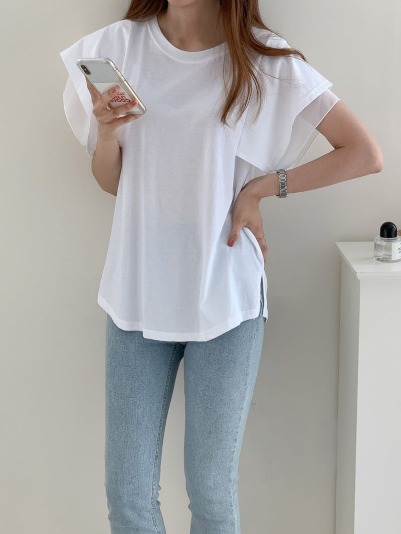 Mu - Korean Women Fashion - #momslook - Cami Tee