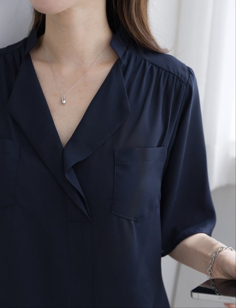 Mu - Korean Women Fashion - #momslook - Caddy Blouse - 10